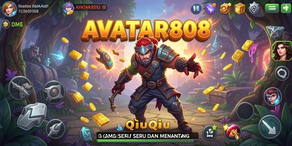 Gameplay QiuQiu yang mendebarkan di AVATAR808.