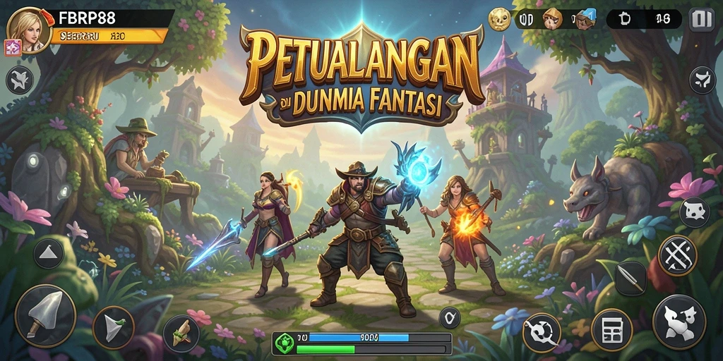Screenshot FBRP88 menampilkan aksi petualangan yang seru dan menegangkan.