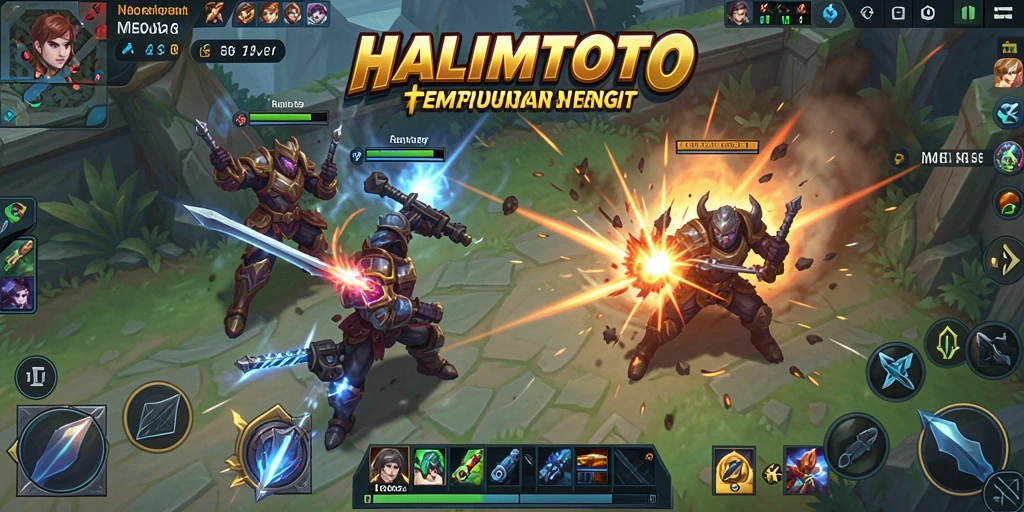 Tangkapan layar gameplay HALIMTOTO yang mendebarkan dengan aksi seru.