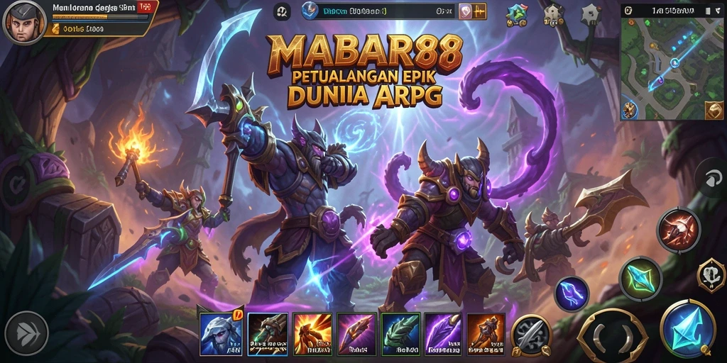 Tangkapan layar gameplay epik MABAR88 yang menunjukkan pertarungan mendebarkan.