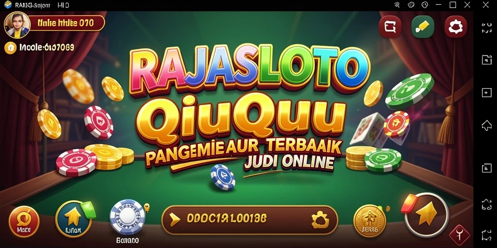 Tampilan gameplay QiuQiu di RAJASLOTO yang mengasyikkan.