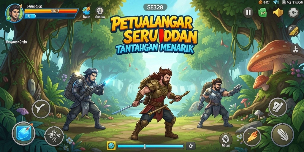 Gameplay SE328 dengan tantangan petualangan yang menakjubkan.